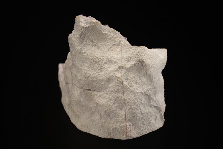 EPISTILBITE on QUARTZ var. Amethyst